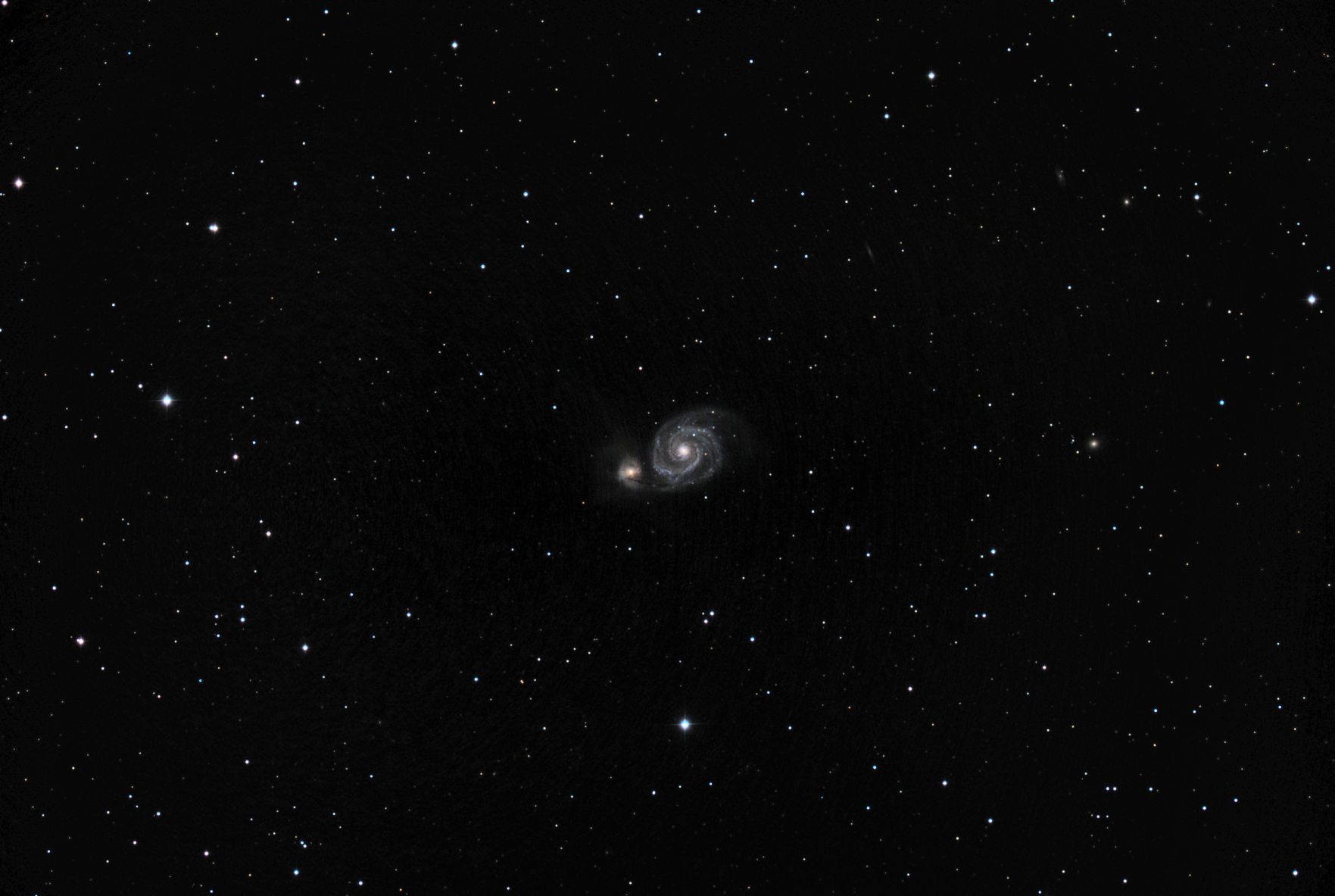 The Whirlpool Galaxy Suburban Backyard Astro Sights